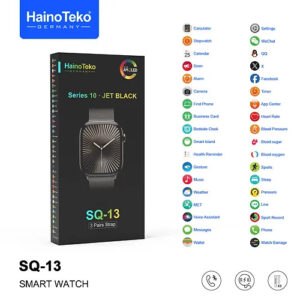 Haino Teko SQ-13 Series 10 Jet Black Smart Watch