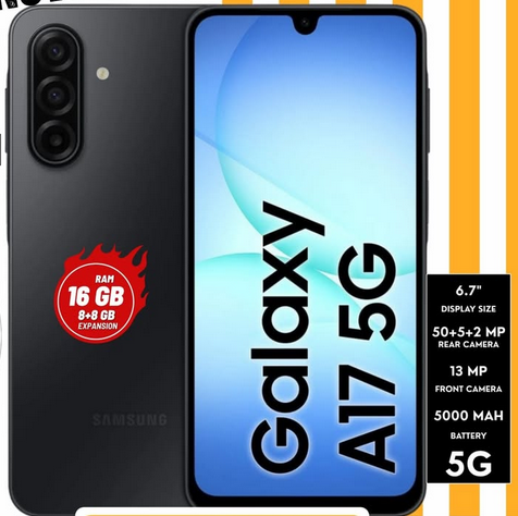New phones Samsung Galaxy A17 5G 256GB 16GB RAM price Bahrain