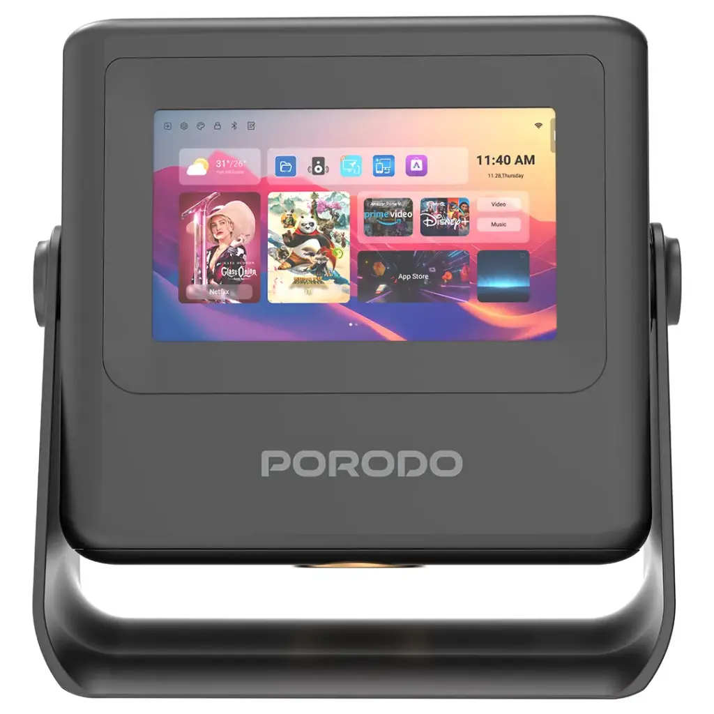 Porodo LifeStyle Optivis Smart HD Projector - Black1